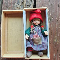 Collectible Birgitte Frigast Porcelain Doll