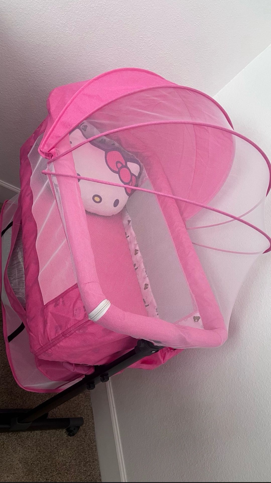 Baby Girl Clothes, Bassinet, Diapers & Boppy