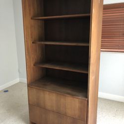 Free Wood Shelving/file Cabinet