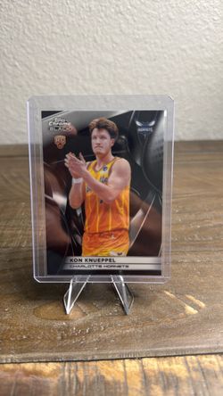 Kon Knueppel Topps Chrome Black Rookie Card