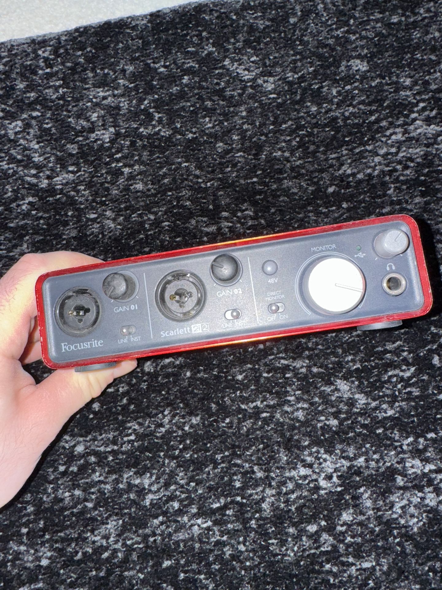 Scarlett 2i2 Interface