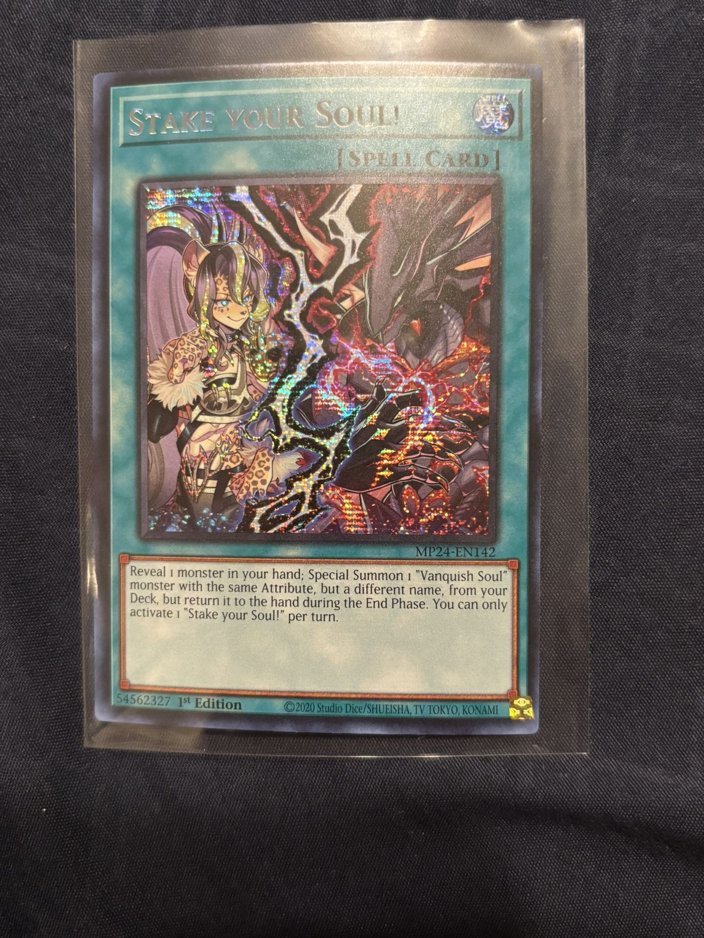 Stake Your Soul Yugioh Card 1st Edition