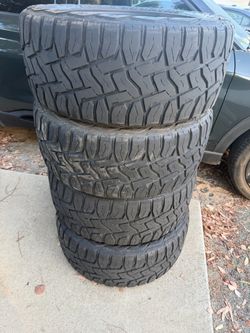 4-toyo open country r/t 33x12.50/20