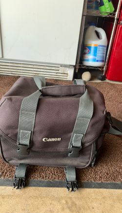 Canon black camera bag