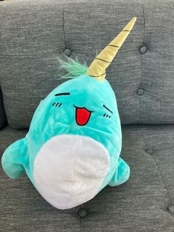 Narwhale Plush Toy, 12 in