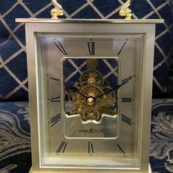 Vintage Clock Howard Miller Mantel Clock No. 4RG853 - Working 5 1/4”