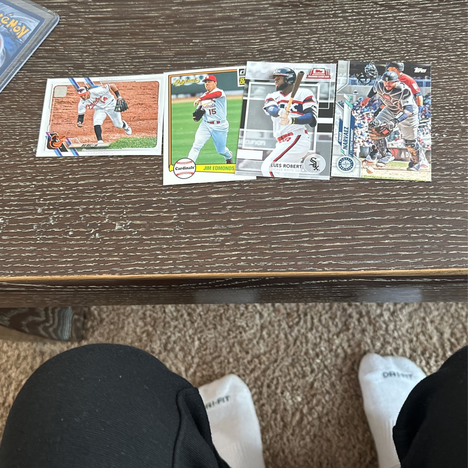 Four Baseball Cards