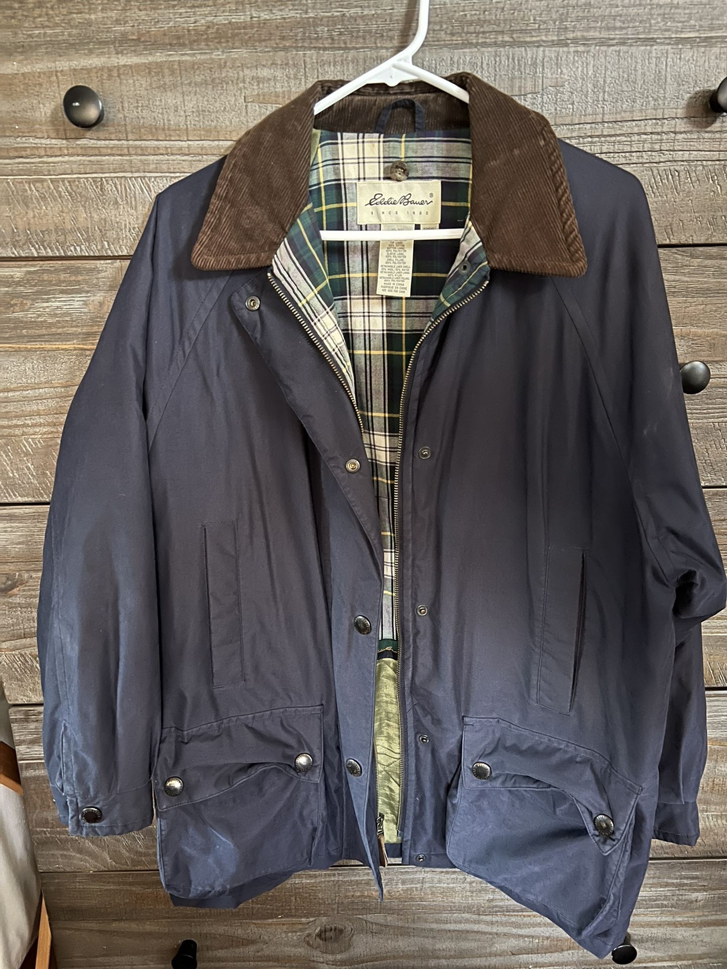 Cordouroy Collar Eddie Bauer Jacket