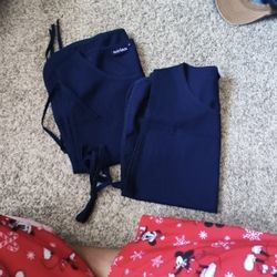 Navy Aprons 2 Pack