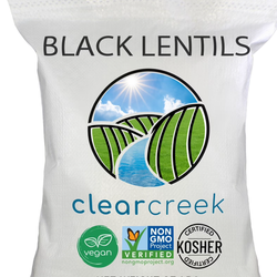 Clear Creek Black Beluga Lentils – 25 lb Bags – 40 Unopened Bags – $66 Retail – Liquidation Deal