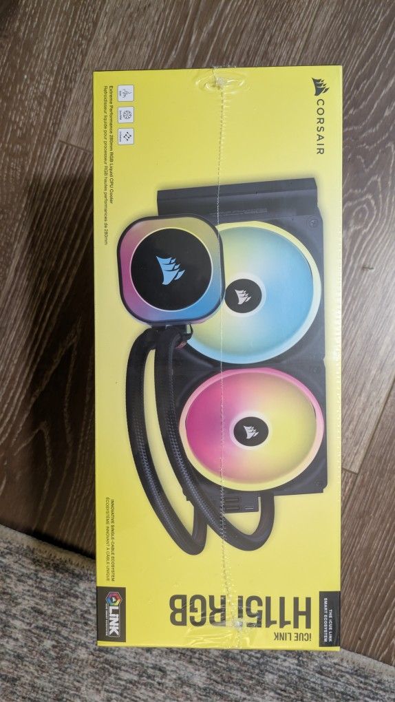 Corsair iCue Link H115i 280mm AIO Liquid CPU Cooler