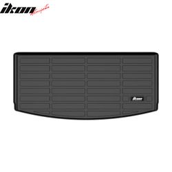 Fits 2021-2025 Jeep Grand Cherokee L TPE Waterproof Rear Cargo Liner Trunk Tray Mats