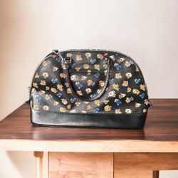 Coach Satchel Floral Purse 