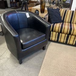 Dark Chocolate Club Chair