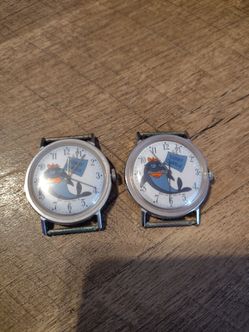 Vintage Charlie Tuna 'Sorry Charlie' Novelty Watches – Lot of 2