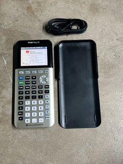 TI 84 plus CE graphics calculator
