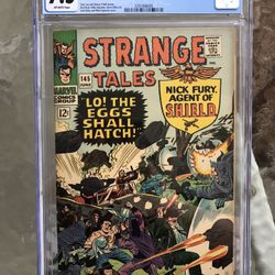 Strange Tales #145 (1966) CGC 7.5 — Stan Lee, Steve Ditko, and Jack Kirby 