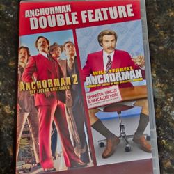Anchorman/Anchorman 2 Double Feature DVD Disc Set