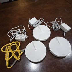(3) TP-Link Deco M5 Wi-Fi Mesh System