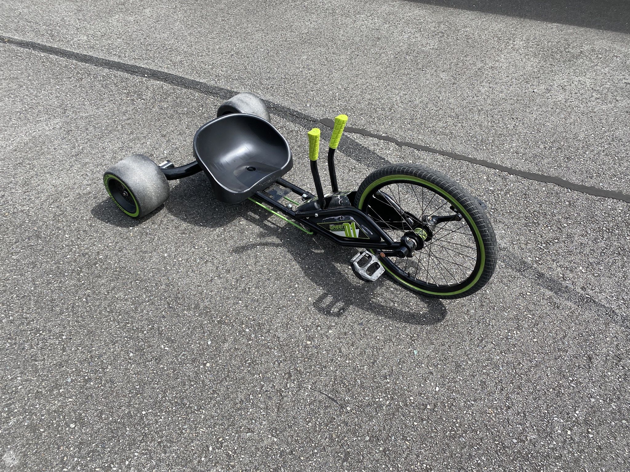 Huffy Green Machine 3 Wheel Drift Trike Kids Bike