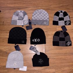 Lv,monclare,chrome heart, Beanies