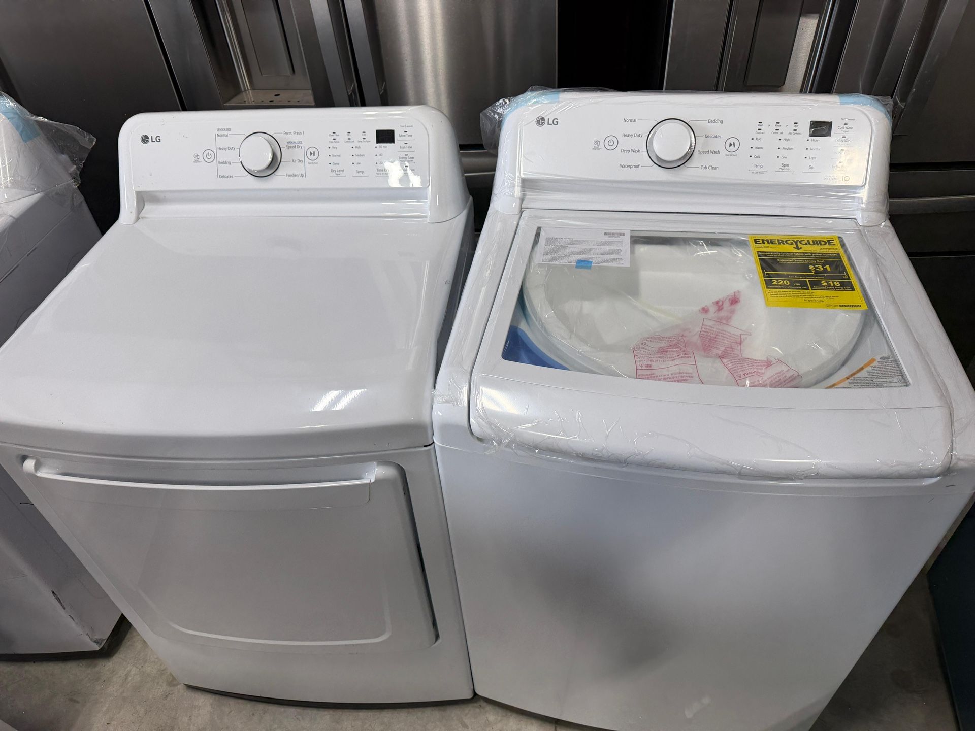Washer And Dryer Open Box Scratch And Dent 