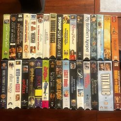 VHS Collectors. 34 VHS Tapes.