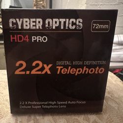 Cyber Optics HD4PRO  Digital lens 72mm