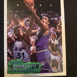 Felton Spencer 1993 Card No. 126
