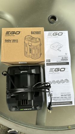 EGO POWER+ 56-Volt 5 Ah, Lithium lon (li-ion) Battery And Charger $249