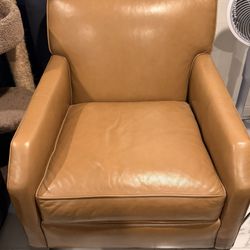 Ethan Allen Leather Arm Chair - Mint Condition 