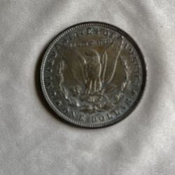 1896 Morgan Silver Dollar Coin