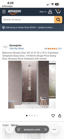 Bathroom Shower Door
