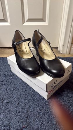 Black folklorico shoes