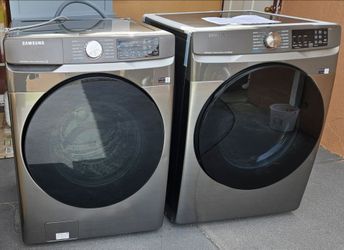 Lavadora y secadora de gas marca Samsung