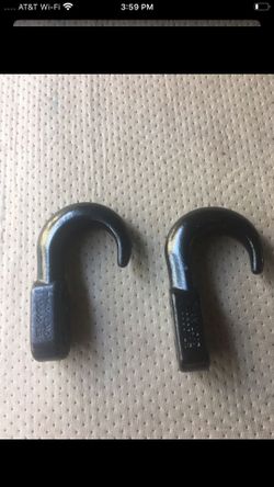 Tow hooks
