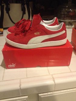 Puma suedes size 11