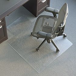 NEW -Chair Mat with Lip, 36" x 48", Clear