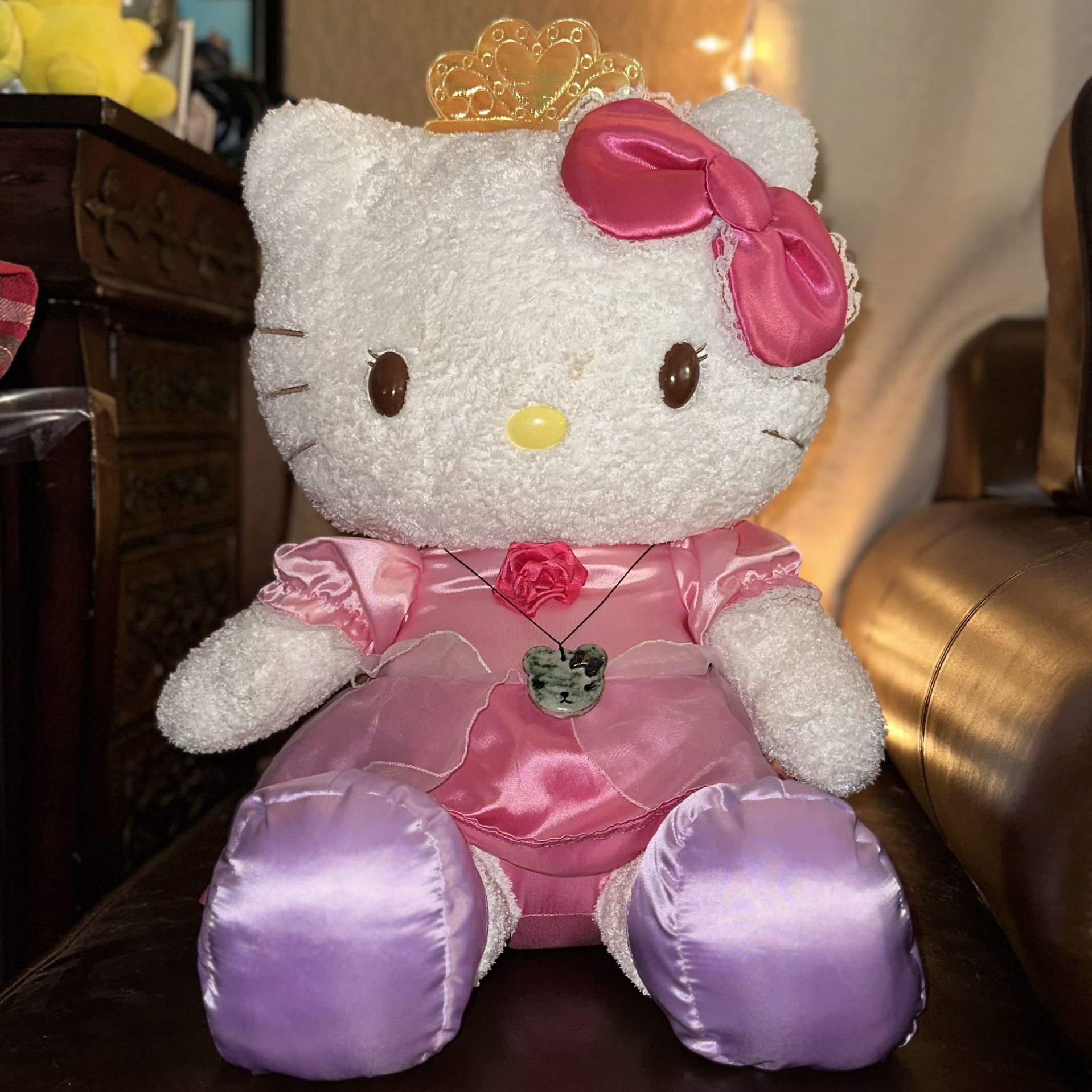Y2K 2008 Princess Hello Kitty Plush 20”