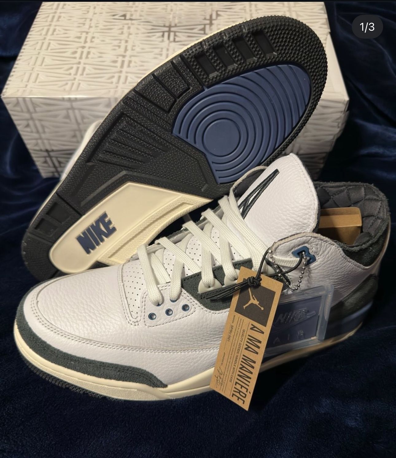 Jordan 3 A Ma Maniere “For The Love” Size 13