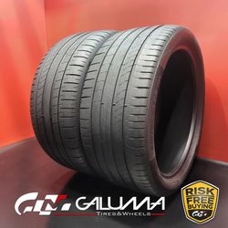 Set of 2 Tires LikeNEW Pirelli P Zero PZ4 ★ XL 315/35R22 315/35/22 111Y #94923