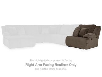 Top Tier Chocolate RAF Recliner   9270541