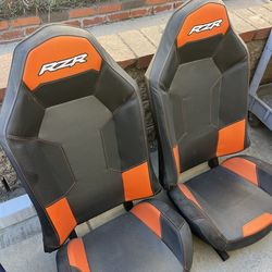 RZR Orange Off-Road seats