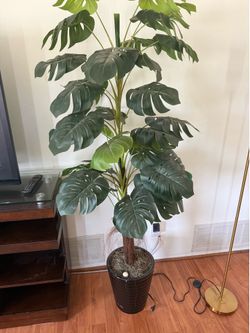 Large Artificial Monstera Plant