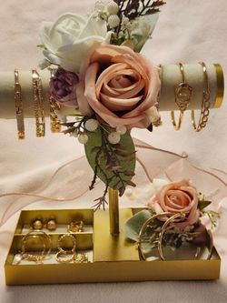 18kt gold filled Pervian bangles bracelets /Earings