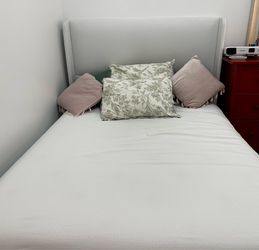 Bed frame and mattress