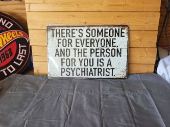 Hilarious Metal Sign 8"x12