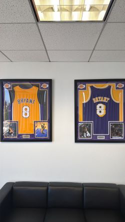 Kobe framed signed jersey PSA certificate