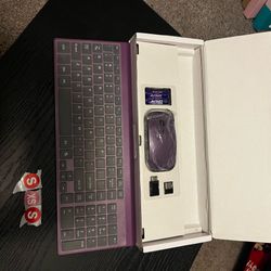 Wireless keyboard and mouse