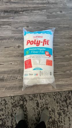 Poly Fil Premium Polyester Fiber Fill 32 Ounces
